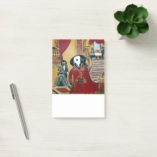 MASKERDACHSHOND POST-IT® NOTES (Kantoor)