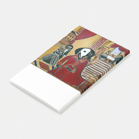 MASKERDACHSHOND POST-IT® NOTES (Schuin)