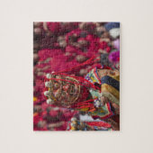 Maskerdansuitvoering op het Tshechu-festival 3 Legpuzzel (Verticaal)