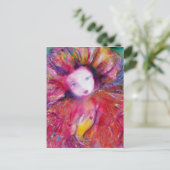 MASKEREN IN ROOD Venetiaanse Carnavalsmaskers Briefkaart (Staand voorkant)