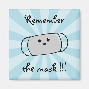 Maskerherinnering Magnet
