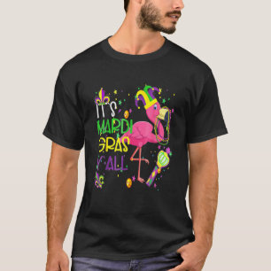 Maskerkralen Het is Mardi Gras Y Jester Funny Pin T-shirt