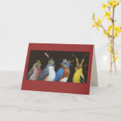 Maskernachtkaart Kaart (Gele Bloem)