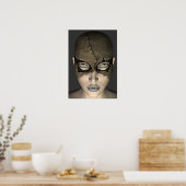 maskerposter poster (Keuken)