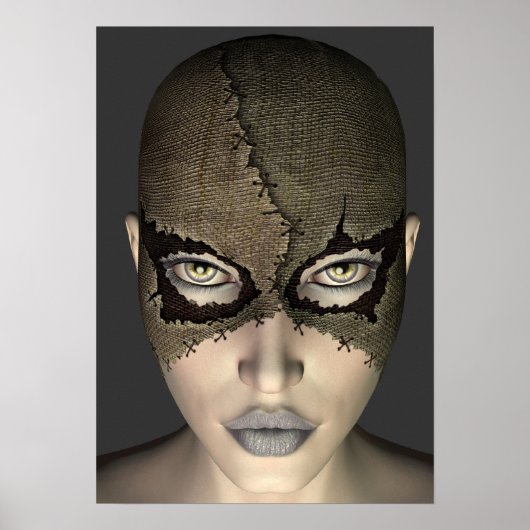 maskerposter poster (Voorkant)