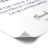 Maskers Beschikbaar Eenvoudig Calligrafietribentek Poster (Hoek)