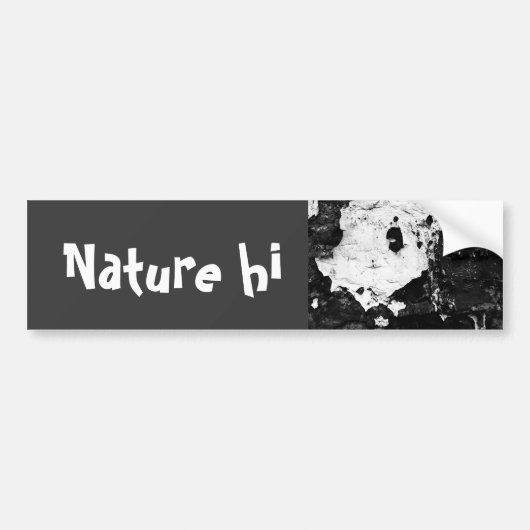 maskers bumpersticker (Voorkant)