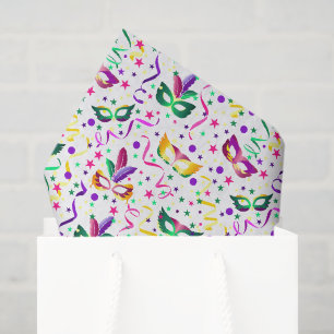 Maskers Decoupage Tissuepapier, Maskerade Tissuepapier