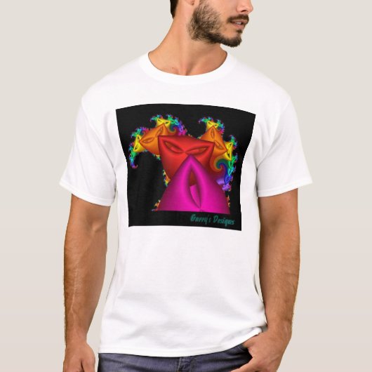 Maskers door fractals t-shirt (Voorkant)