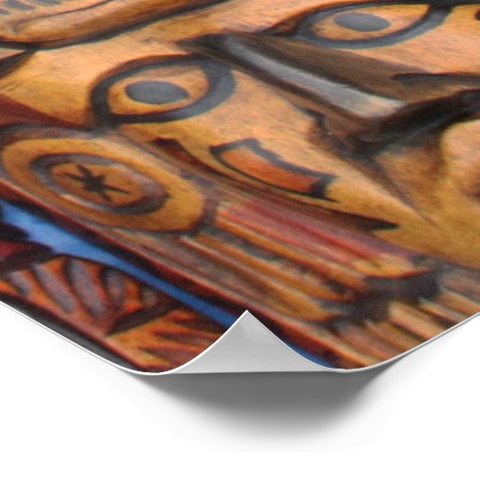 Maskers, Guatemala Poster (Hoek)