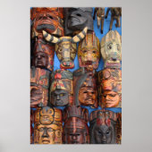 Maskers, Guatemala Poster (Voorkant)