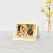 maskers kaart (Gele Bloem)