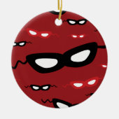 maskers keramisch ornament (Voorkant)