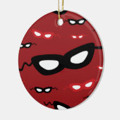 maskers keramisch ornament (Links)