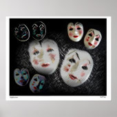 Maskers Mask Art Poster (Voorkant)