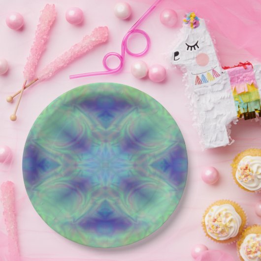 maskers papieren bordje (Feest)