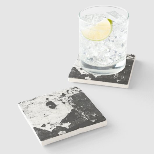 maskers stenen onderzetter (Zijkant)