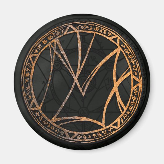 Maskers van onderste Logo Magneet (Voorkant)