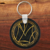 Maskers van onderste Logo Sleutelhanger (Voorkant)