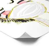 Maskers vereist Baby Shower Sign Poster (Hoek)