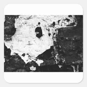 maskers vierkante sticker