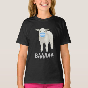 Maskerschapen   Fungerend schaap met gezichtsmaske T-shirt