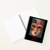 Maskerspiraal Notitieboek (Binnen)