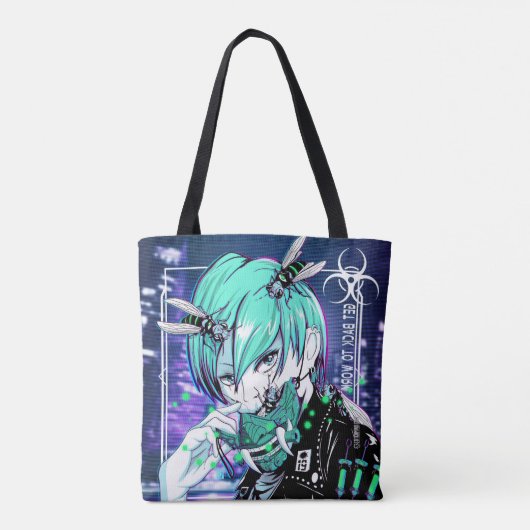 maskertas tote bag (Achterkant)