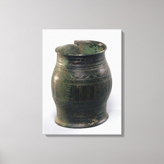 Maskervormige armband, Hallstatt Culture Canvas Afdruk (Voorkant)