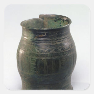 Maskervormige armband, Hallstatt Culture Vierkante Sticker