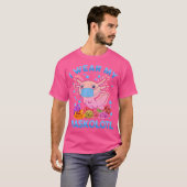 Maskolotl Schattige Axolotl Youth ns Salamander T-shirt (Voorkant volledig)