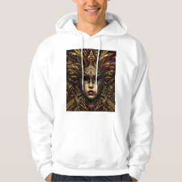 Masks of Mystery: Venice Meets Africa Hoodie