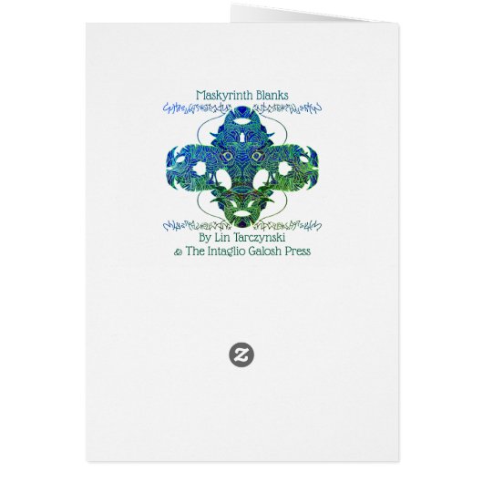 Maskyrinth: Groene Geest Kaart (Achterkant)