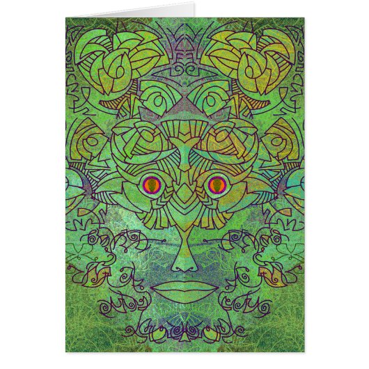 Maskyrinth: Groene Geest Kaart (Voorkant)