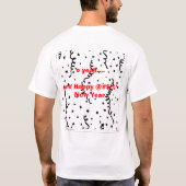 maslight, Merry F*@#%! KERSTMIS T-shirt (Achterkant)