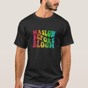 Maslow voor Blooms Special Education SPED School T-shirt