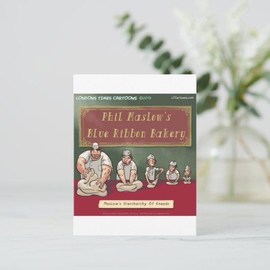 Maslows Bakers Heirchachy Briefkaart (Staand voorkant)