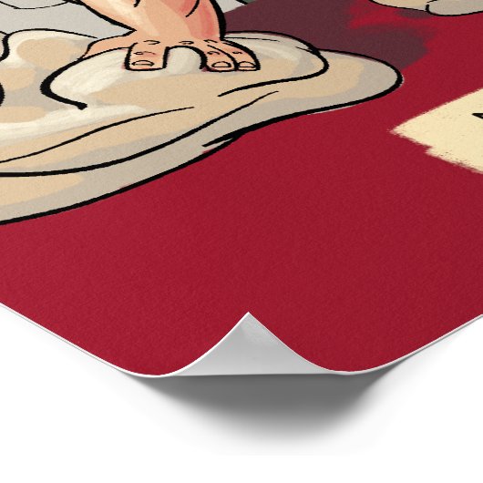 Maslows Bakery Kneed Funny Poster (Hoek)