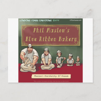 Maslows Hiërarchie van Behoeften Briefkaart