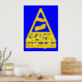 Maslow's hiërarchie van behoeften poster (Keuken)