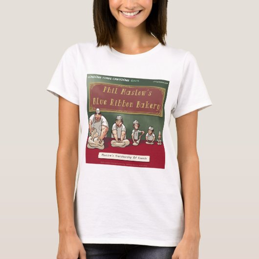 Maslows Hiërarchie van Behoeften T-shirt (Voorkant)
