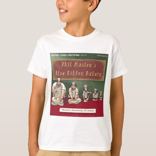 Maslows Hiërarchie van Behoeften T-shirt (Voorkant)