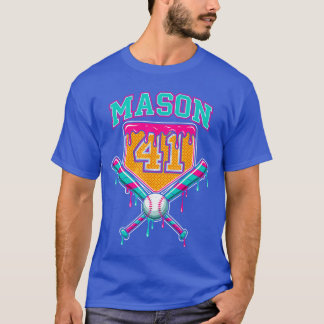 Mason 41 Meme Ijsdruppel Honkbal Verjaardag Cos T-shirt