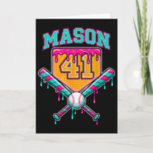 Mason 41 Meme Ijsje Drip Bysebyll Verjaardag Kos Kaart