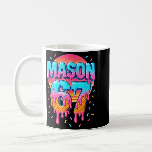 Mason 67 Costume Ice Cream Baseball Drip 6 7 Meme  Koffiemok (Links)