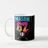 Mason 67 Funny Ice Cream Drip Baseball Ice Cream D Koffiemok (Links)