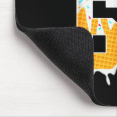 Mason 67 Funny Ice Cream Drip Baseball Ice Cream D Muismat (Hoek)