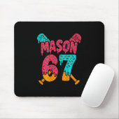 Mason 67 Grappig Ijsje Drip Verkoop Meme Design 1 Muismat (Met muis)