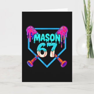 Mason 67 Grappig Ijsje Drip Verkoop Meme Design  Kaart