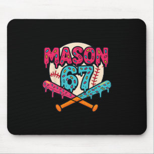 Mason 67 Grappig Ijsje Drip Verkoop Meme Grafisch Muismat